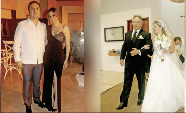 Amílcar Olán, operador de “El Clan” y amigo de Andy, asistió a la boda de la hija de Hernán Bermúdez, líder de "La Barredora" en Tabasco
